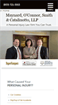 Mobile Screenshot of maynardinjurylaw.com